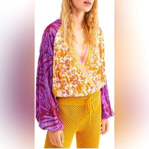Cruisin’ Together Free People Printed Top Sold out everywhere